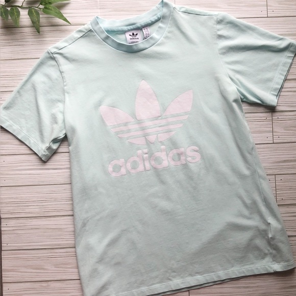 adidas Tops Adidas Mint Greenblue Workout Exercise Lounge Casual